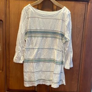 LOFT outlet cotton shirt.